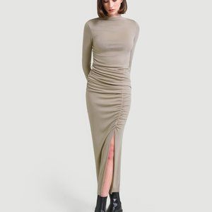 Modern Citizen Kiki Midi Skirt - Umber in size small